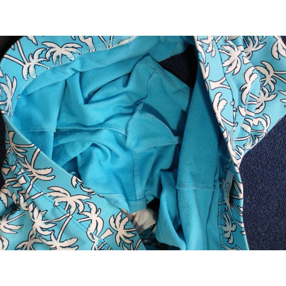 Croft and Barrow women's Turquoise/White Palm Tree Skorts Athletic Tennis NWT 2X - Picture 4 of 9